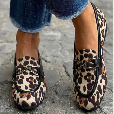 Ginebra | Mokasíny s leopardím vzorem