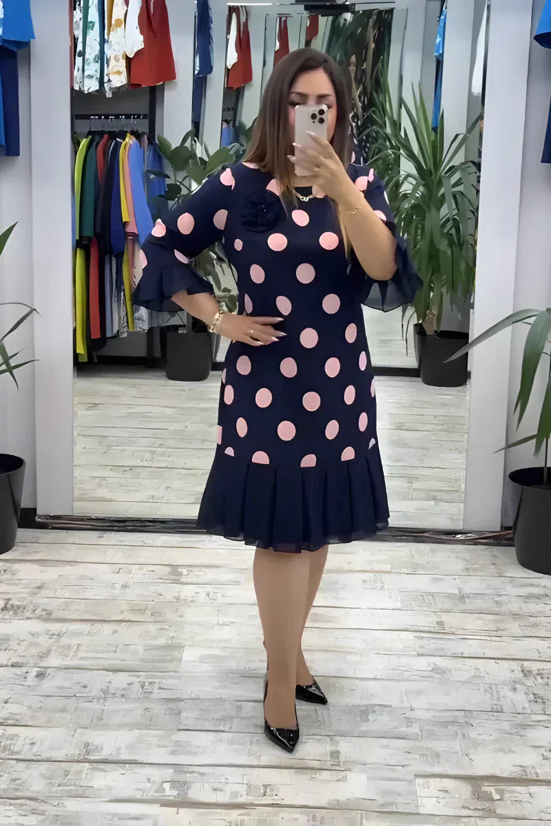 Pia – Elegantní a pohodlné midi šaty