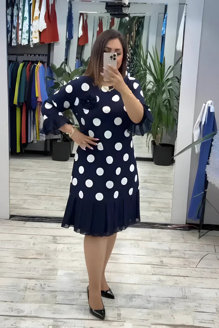 Pia – Elegantní a pohodlné midi šaty