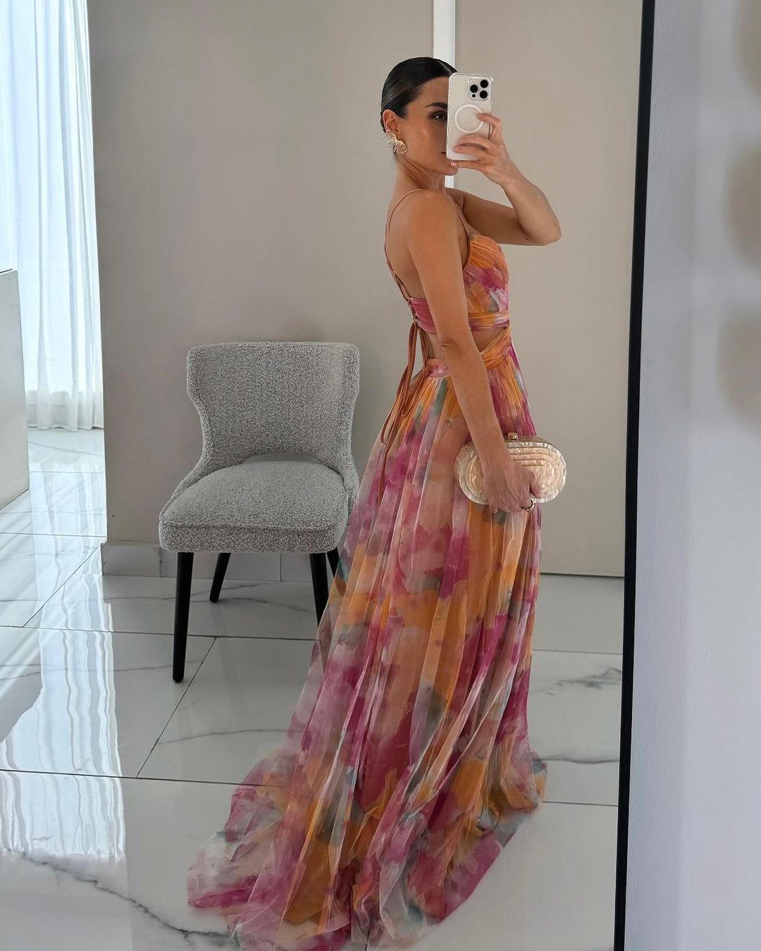 Elena | Květinová elegance v maxi šatech (LIMITOVANÁ EDICE!)