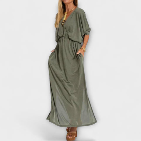 Lani - Vintage Maxi Šaty