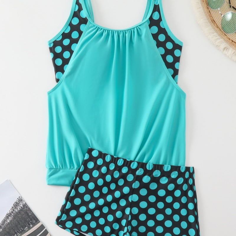 Tereza™ — Tankini s puntíkovým vzorem ve více barvách