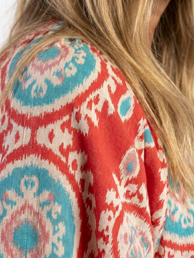 Zaria | Midi šaty s paisley vzorem