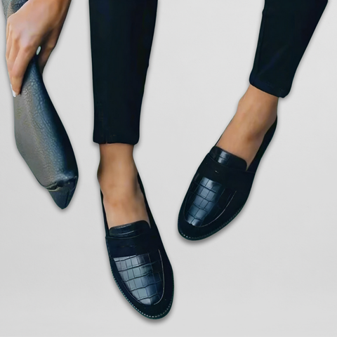 Věnceslava - Elegantní klasické mokasíny pro ženy