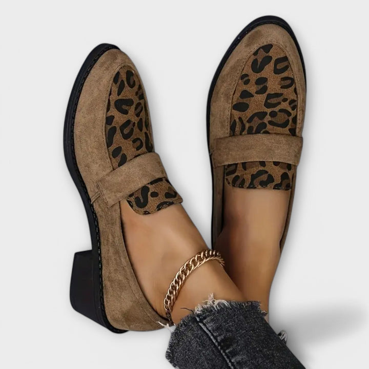 Eva Elegantní Leopardí Tenisky Pohodlné TlumeníNárazů