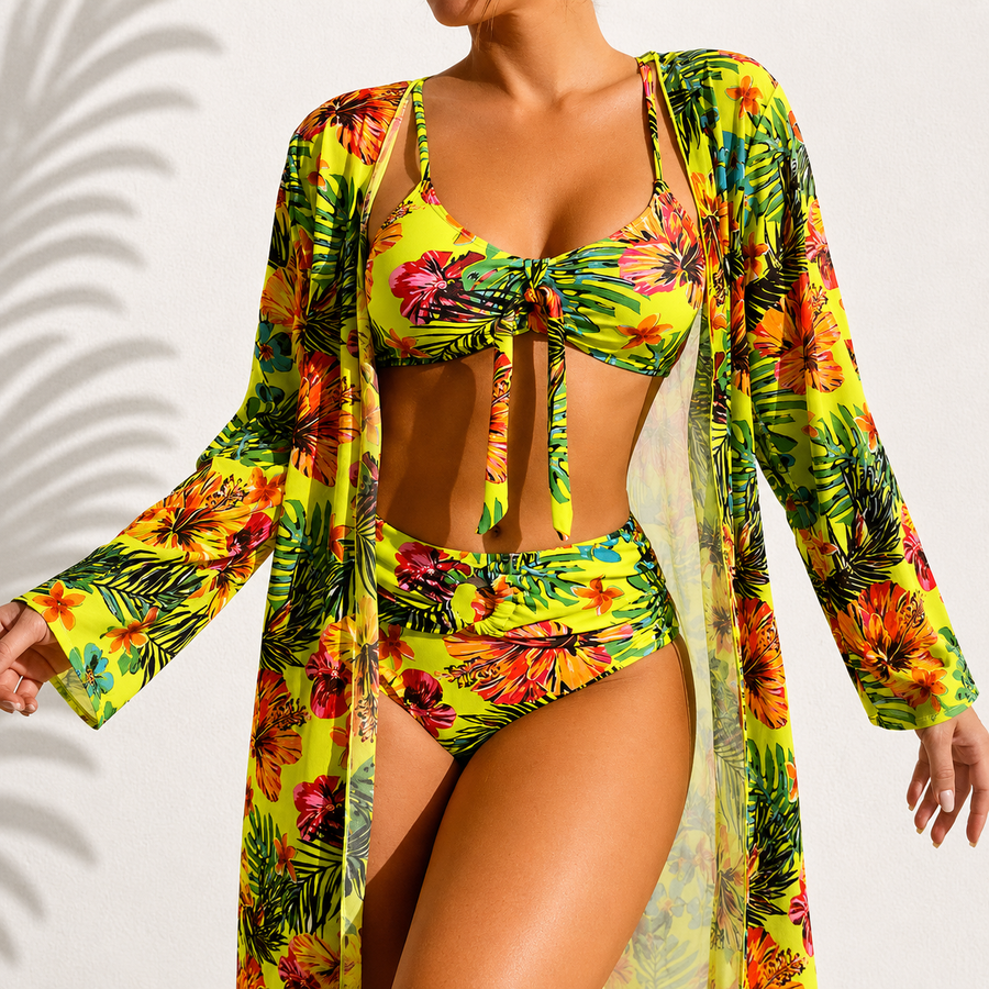 Elegantní tropické bikiny 3 kusy Marie