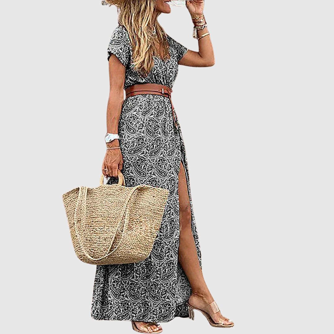 TEREZA – Vzdušné maxi šaty v boho stylu