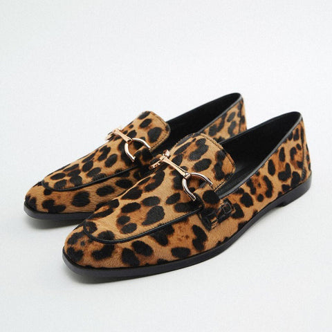Adrianna | Mokasíny s leopardím vzorem