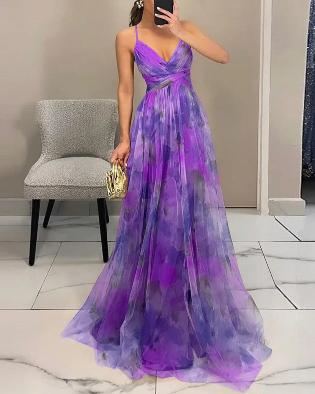 Elena | Květinová elegance v maxi šatech (LIMITOVANÁ EDICE!)