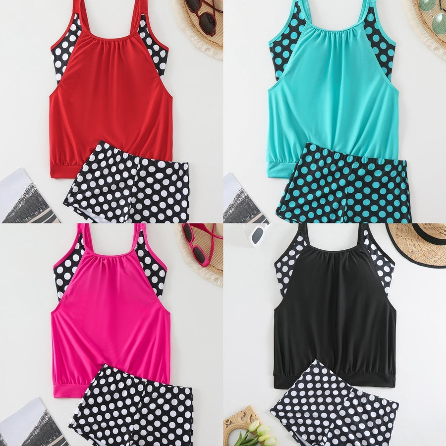 Tereza™ — Tankini s puntíkovým vzorem ve více barvách