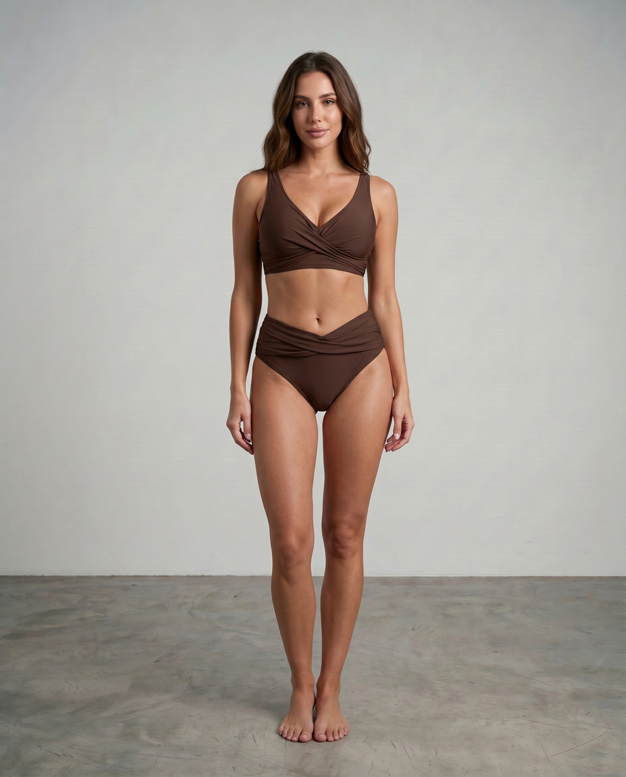 Marel™ — Tvarující Bikiny se Zavinovacím Efektem
