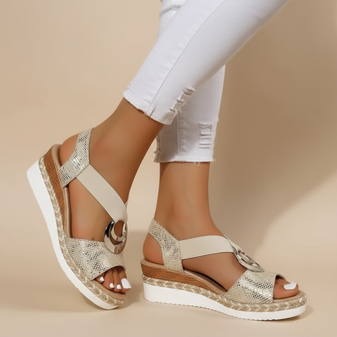 Milena - Elegantní platformové sandály