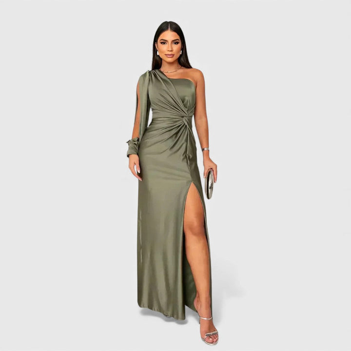 Melyssa - Elegantní Maxi Šaty na Večer