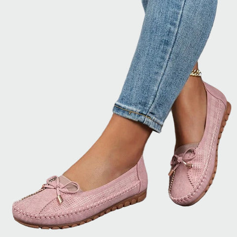 Soňa Elegantní Kožené Mokasíny Pohodlné Každodenní