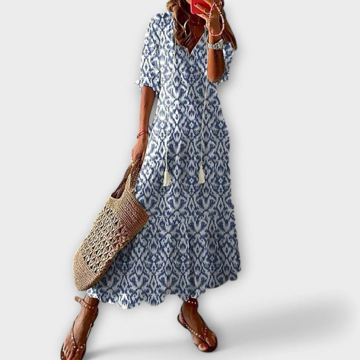 Bettina - Boho Maxi Šaty